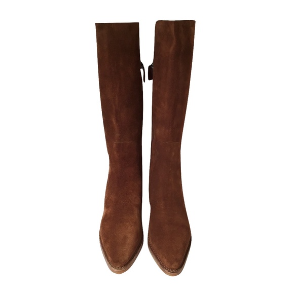 $695 New Gucci Suede Walking Boots - Picture 2 of 8